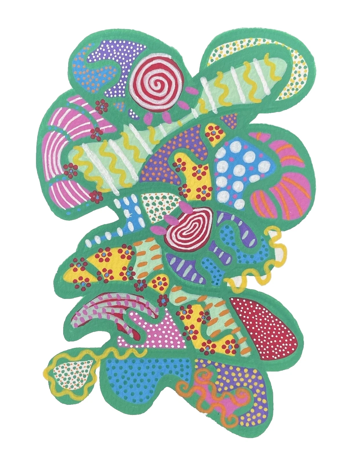 Butterfly · Transformation II — painting by Basia