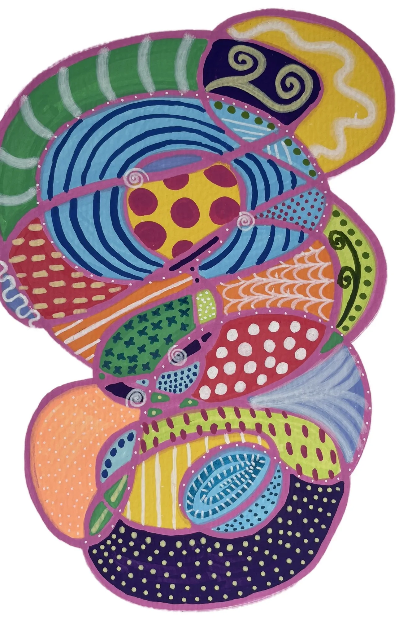 The Wheel of Fortune — painting by Basia