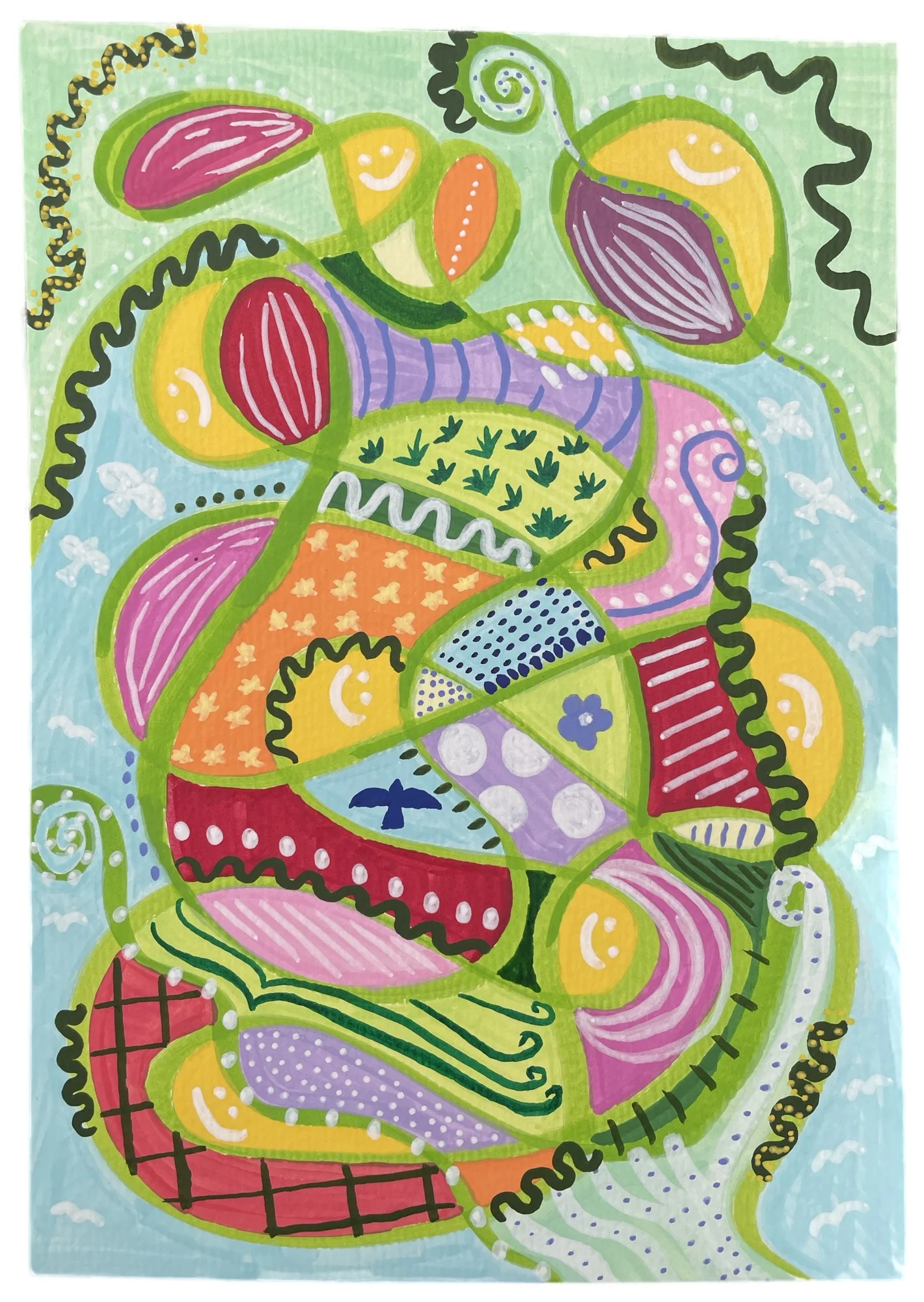 Strength — painting by Basia