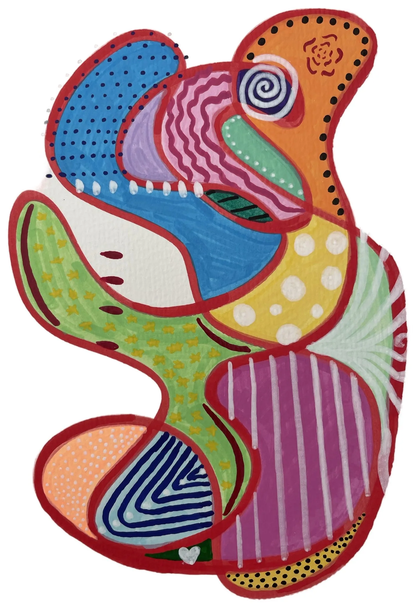 The World — painting by Basia