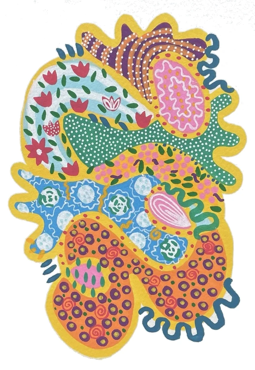 The Sun — painting by Basia